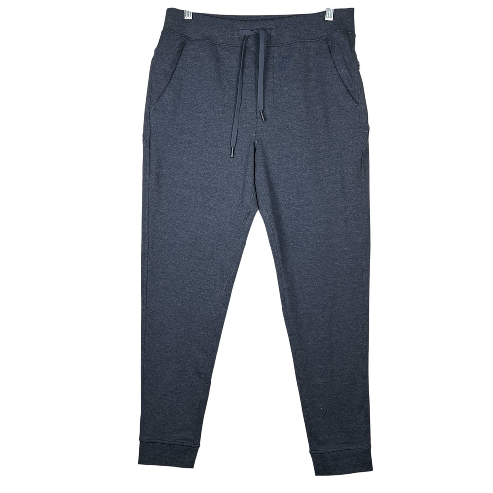 BIRDDOGS Men Size L Heather Blue Joggers Sweatpant Liner Lounge Athletic Pockets